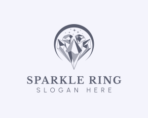 Engagement - Diamond Luxury Gem logo design