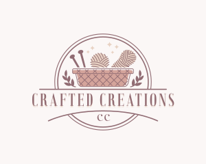 Basket Crochet Yarn logo design