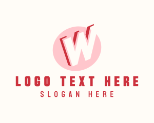 Letter YM - Advertising Agency Letter W logo design