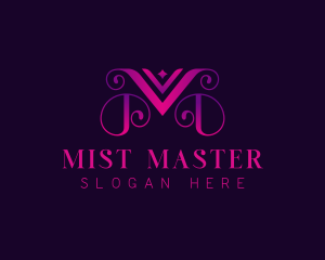 Elegant Luxury Letter M logo design