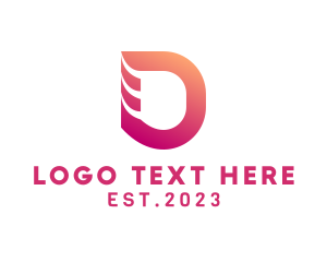 General - Media Business Firm Letter D logo design