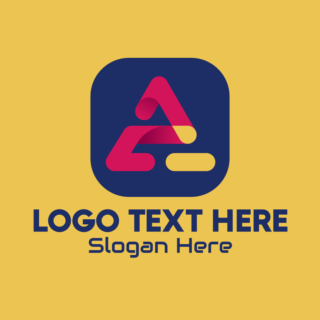 Mobile App Letter A Logo | BrandCrowd Logo Maker | BrandCrowd | BrandCrowd