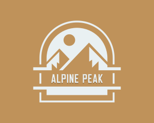 Alpine - Alpine Mountain Adventure logo design