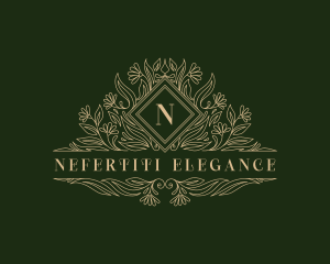 Stylish Florist Boutique logo design