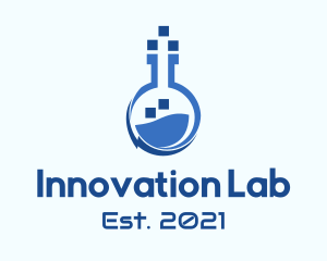 Experimental - Digital Pixel Laboratory logo design
