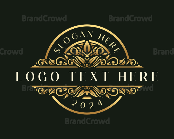 Luxury Deluxe Ornament Logo