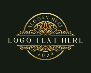 Vintage - Luxury Deluxe Ornament logo design