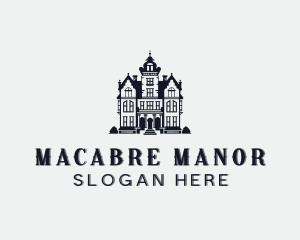 Manor Mansion House logo design