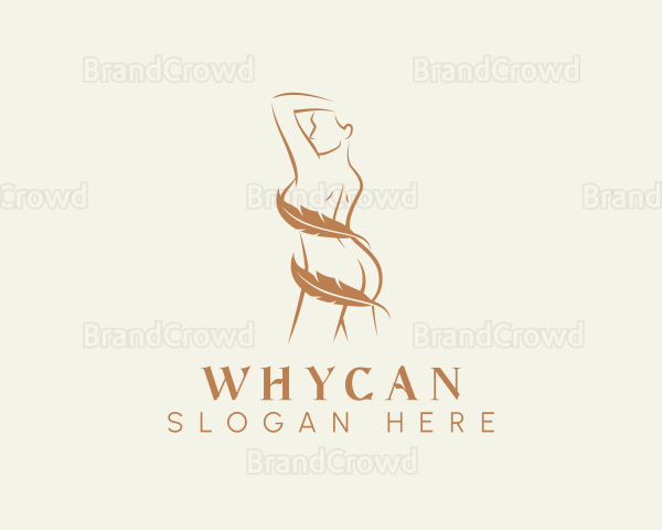 Erotic Nude Woman Logo