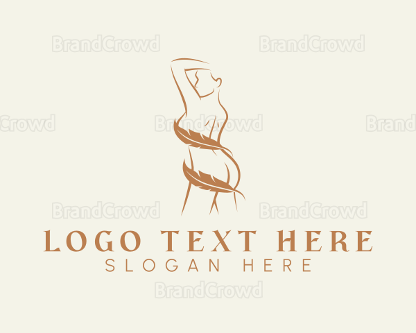 Erotic Nude Woman Logo