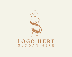 Labia - Erotic Nude Woman logo design