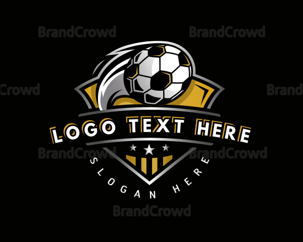 Soccer League Football Logo