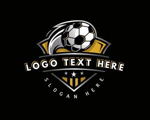 Varsity - Soccer League Football logo design