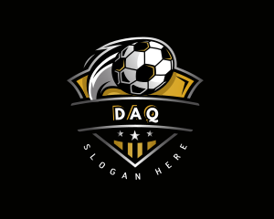 Soccer League Football Logo