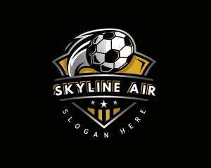 Player - Soccer League Football logo design