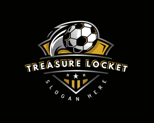 Soccer League Football logo design