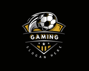Shield - Soccer League Football logo design