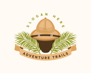 Safari Pith Helmet logo design