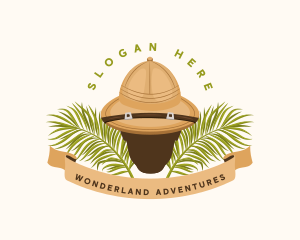 Safari Pith Helmet logo design