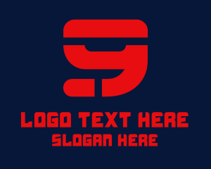 Software - Sporty Tech Number 9 logo design