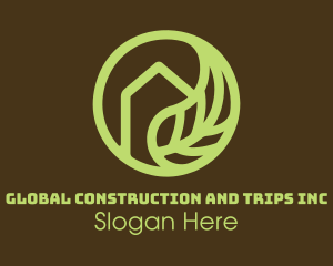 Produce - Green Leaf House logo design