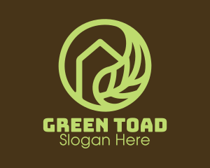 Green Leaf House logo design