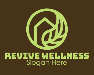 Rehabilitation - Green Leaf House logo design