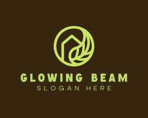 Green Leaf Home logo design