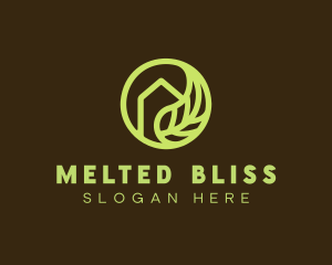 Green Leaf Home logo design