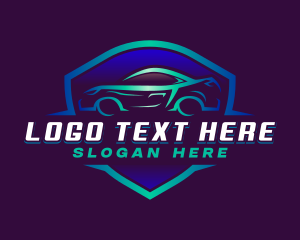 Racing - Automobile Racer Detailing logo design