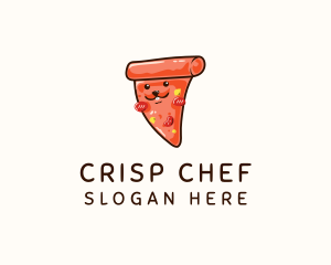 Rabbit Pizza Slice logo design