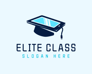 Digital Tablet Education logo design