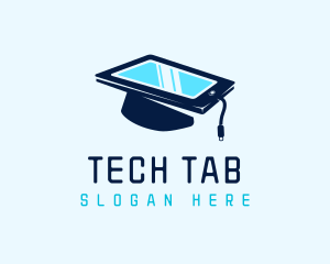 Tablet - Digital Tablet Education logo design