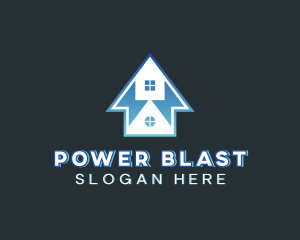 Home Energy Power logo design