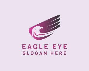 Eagle Wing Animal logo design