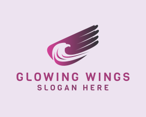 Eagle Wing Animal logo design