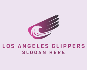 Team - Eagle Wing Animal logo design