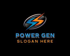 Generator - Power Electric Energy logo design