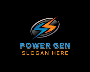 Power Electric Energy logo design