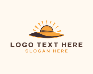 Beach Hat - Sun Hat Boutique logo design