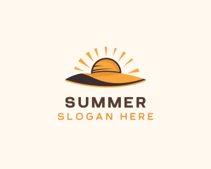 Sun Hat Boutique logo design