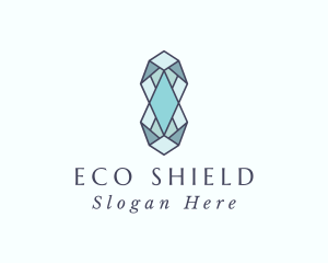 Diamond Crystal Gem Logo