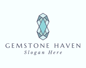 Diamond Crystal Gem logo design