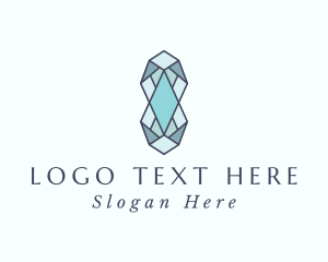 Gem - Diamond Crystal Gem logo design