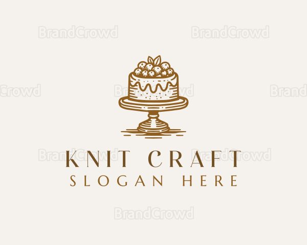 Sweet Wedding Cake Logo