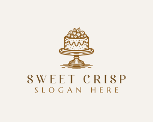 Sweet Wedding Cake logo design