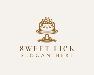 Sweet Wedding Cake logo design