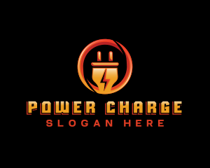 Electric Plug Power logo design