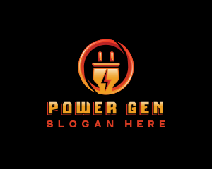Generator - Electric Plug Power logo design