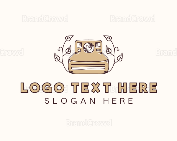 Polaroid Camera Photography Logo